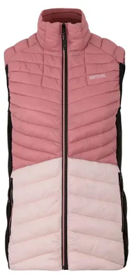 Produktbild von Regatta - "Leedre" Weste für Damen, Hybrid RG12984 (44 DE) (Graurosa/ Lotuspink/Schwarz)