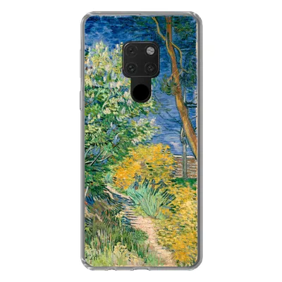 Produktbild von MuchoWow® Handyhülle Schutzhülle Hülle für Huawei P40 Lite Die Büsche bei Arles - Vincent van Gogh Silikon Softcase Handy Hülle - Handy