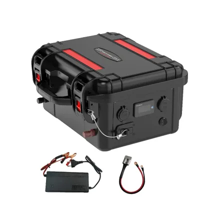 Produktbild von LiFePO4-Stromquelle, hohe Kapazität, drahtlose Überwachung, 120Ah Batterie