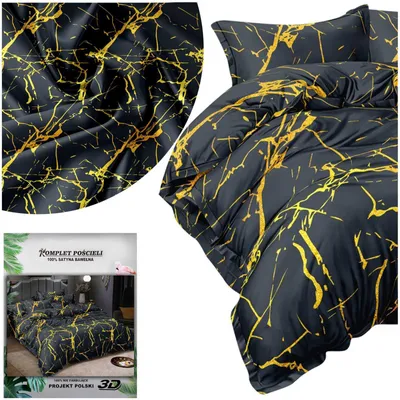 Produktbild von Łóżkoholicy Bettwäsche 200x220 Baumwollsatin mit Laken