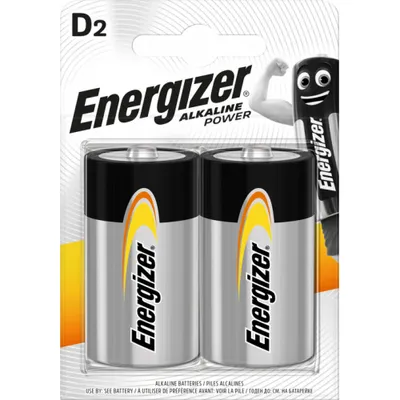 Obrázek produktu pro Baterie Energizer ALKALINE POWER D 2ks