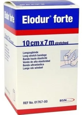 Produktbild von ELODUR kräftig Kompr.Binde 10 cmx7 m