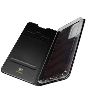 Produktbild von Dux Ducis Flip Tasche Skin Pro Series fr Samsung Galaxy A33 5G, schwarz