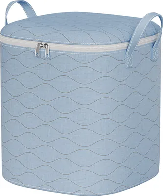 Produktbild von Große Aufbewahrungstasche für Kleidung mit Griff, Reißverschluss, staubdicht, feuchtigkeitsbeständig, verdickte Organizer-Tasche für Bettdecken