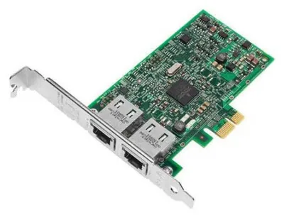 Imagen del producto de Broadcom NetXtreme BCM5720-2P: Adaptador de red, interfaz PCIe 2.0 de perfil bajo, 2 puertos Gigabit Ethernet (BCM95720A2003ACBLK)