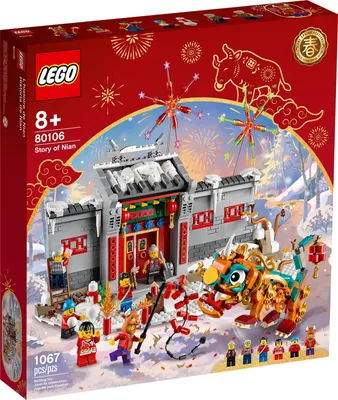 Obrázek produktu pro LEGO Chinese Festivals Story of Nian, Sada na stavění, 8 rok/roky, 1067 kusů