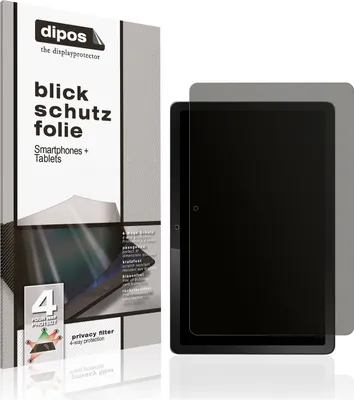 Produktbild von Blickschutzfolie für Yicty Tablet 10 Zoll matt Schutzfolie Folie Display Schutz dipos