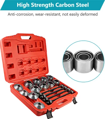 Produktbild von 36pcs Auto Universal Buchse Lager Entfernung Einfügen Werkzeugsatz Presse ziehen Hülse Kit