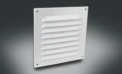Produktbild von Alu Außengitter Rotheigner für Rundanschluss D:100 mm mit Fliegengitter