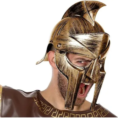 Produktbild von Atosa Römischer Helm Golden Golden One Size
