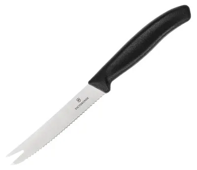 Produktbild von Victorinox Käse- und Wurstmesser, Nylon schwarz