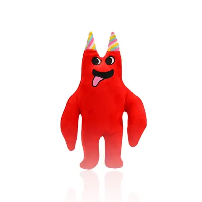 Image de Wiztex : Peluche Banban, couleur rouge, 28 cm, peluche douce, poupée, cadeau pour enfants