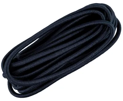 Gummikordel, Gummiband, Gummischnur, Zopfgummi, mitternachtsblau