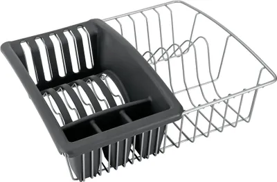 Produktbild von METALTEX Aquatex Spülkorb mit Bestecksammler 36 x 32 x 12 cm, Polytherm / Geschirrkorb / Abtropfgestell