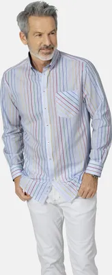 Produktbild von Babista Hemd FLORENZIRO Herren A516 blau 43/44