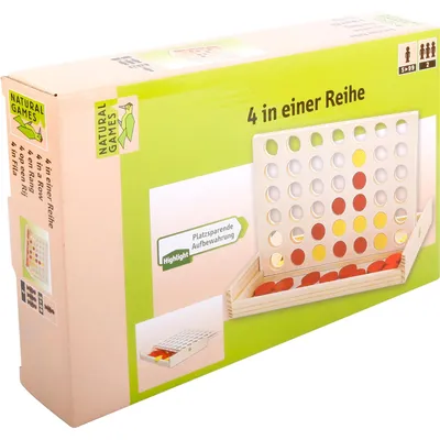 Productafbeelding van bordspel: Vier op een rij - educatief kinderspel, multicolor