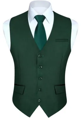 Productafbeelding van Herrenjasje, elegant, voor bruiloft, klassiek, effen, geschikt voor zakelijk gebruik, formele smoking met zakken, kleur groen, maat M