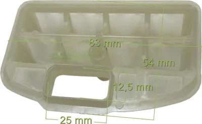 Image de Filtre à air pour Efco 137 141 MT 3700 4100 S SP / 5017036R 50170036 Tronçonneuse