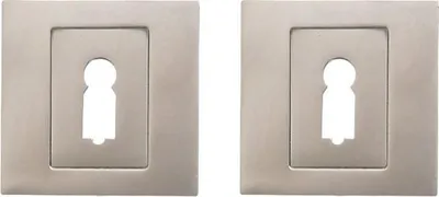 Produktbild von Quadratische Scheibe KL mattchrom T-002-121 G6