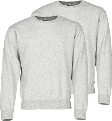Produktbild von Classic Set-In Sweat ,Farbe: graumeliert ,Größe: XL