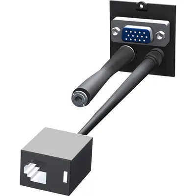 Zdjęcie produktu dla Bachmann 917.134, VGA + 3.5 mm, Czarny, Niebieski