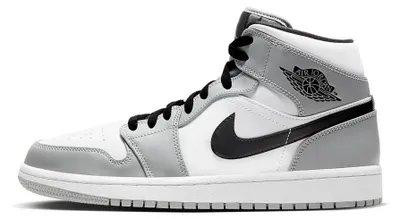 Imagen del producto de Jordan 1 Mid en color gris claro (Light Smoke Grey) - Talla 44.5