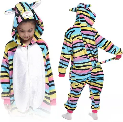 Obrázek produktu pro Dětské pyžamo kočka dárek kigurumi 98-104