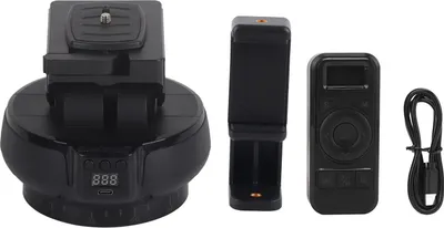 Obrázek produktu pro 2.4g motorizované panoramatické zatížení - stativ - hlava dálkového ovládání panoramatického náklonu pro fotoaparát mobilního telefonu