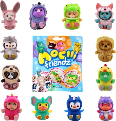 Produktbild von DeAgostini Mochi Friendz Sammelfiguren mit Wendekostüm Figur - Alle 12 Figuren
