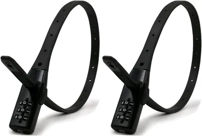 Obrázok produktu pre Zámok s 3-miestnym číselným kódom - 2 kusy - 54 cm