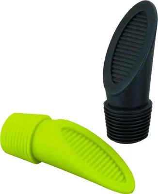 Image de Lot de 2 bouchons d'oreille Ibili, en silicone, noir/vert