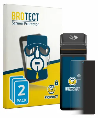 Produktbild von 2x BROTECT Sichtschutzfolie für Brainsport myPAD Anti-Spy Privacy Sichtschutz Blickschutz Folie Blaulicht-Schutz