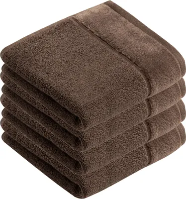 Produktbild von 4er Pack Gästetuch Pure von der Marke Vossen 40 x 60 cm