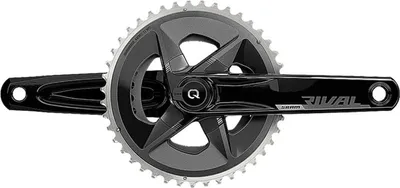Produktbild von SRAM Kurbelgarnitur Quarq Rival AXS Wide 172,5 mm 43-30T - präziser Powermete...