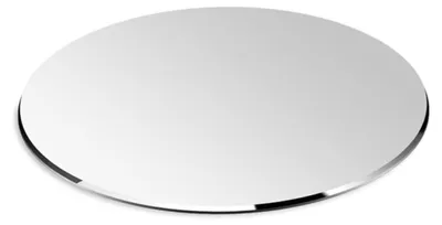 Zdjęcie produktu dla Solidchoice - Okrągła podkładka pod mysz z aluminium, 200 x 200 mm, z antypoślizgową podstawą