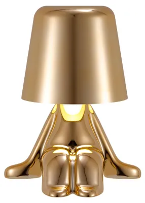 Immagine prodotto di Casaya figura lampada da tavolo 3 oro, 16 cm, 997215