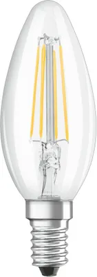 Produktbild von Osram LED Retrofit ST CLAS B 40 4 W/4000K E14 LED-Kerze, Sockel E14, 4 Watt, Neutralweiß, 4000 K,