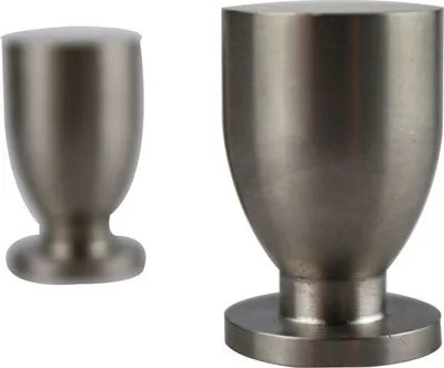 Produktbild von Möbelknopf Edelstahl matt gebürstet Kommodenknopf 30mm