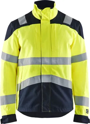Produktbild von Blakläder Multinorm Jacke Inhärent 4089 1512 in gelb/marineblau, Größe:4XL