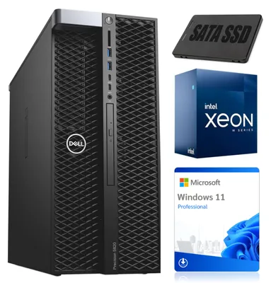 Obrázok produktu pre Počítač Dell Precision 5820 Tower | Procesor Intel Xeon W-2235 | 64 GB DDR4 RAM | 256 GB SSD | Operačný systém Windows 11 | Trieda A