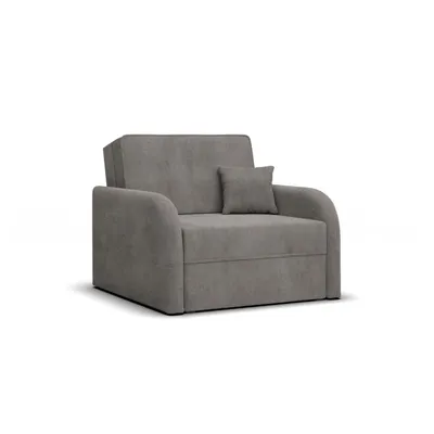 Produktbild von Sessel mit Schlaffunktion, Schlafsessel für Wohnzimmer, SOMO 80cm, Dunkelgrau