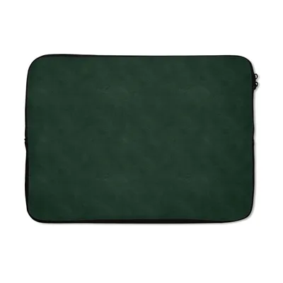 Produktbild von MuchoWow® Laptop Hülle 13 Zoll Leder - Grün - Tierhaut Laptoptasche - Laptophülle - Sleeve - Rundumschutz