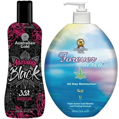 Immagine prodotto di Australian Gold deliziosamente nero + abbronzatura forever after