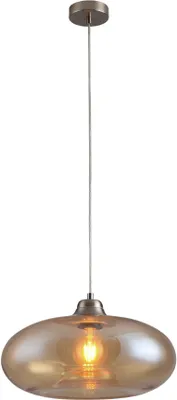 Produktbild von Pendelleuchte LA BURBUJA Ø40CM – Elegantes Glas in Bernstein für Ihr Zuhause