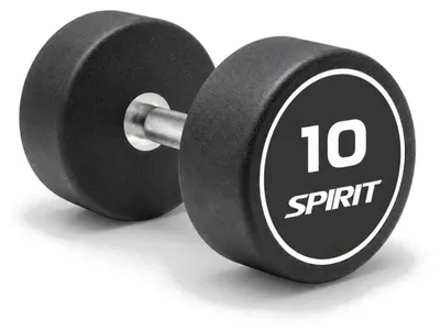 Produktbild von Spirit Fitness Round Rubber Kurzhantel