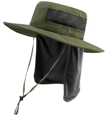 Imagen del producto de Gorra de pescador repelente al agua con tamaño ajustable