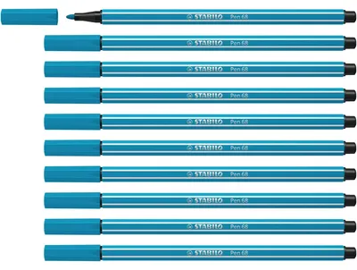 Image de STABILO Pen 68 stylo-feutre Bleu 1 pièce(s)