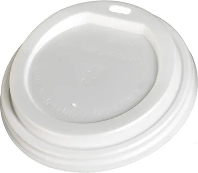 Produktbild von 250x Deckel Domdeckel für 100ml Becher CPLA Ø6.2cm