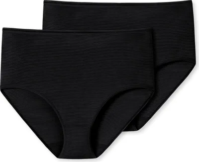 Produktbild von Schiesser Damen 2 er Pack Midi Gr. 38  nachtblau