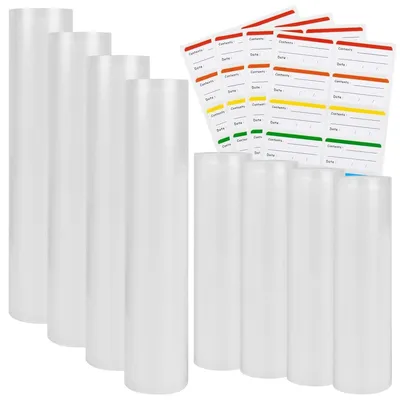 Immagine prodotto di Solidchoice - Sacchetti sottovuoto per alimenti, 8 rotoli, dimensioni 28/20 x 300 cm, senza BPA